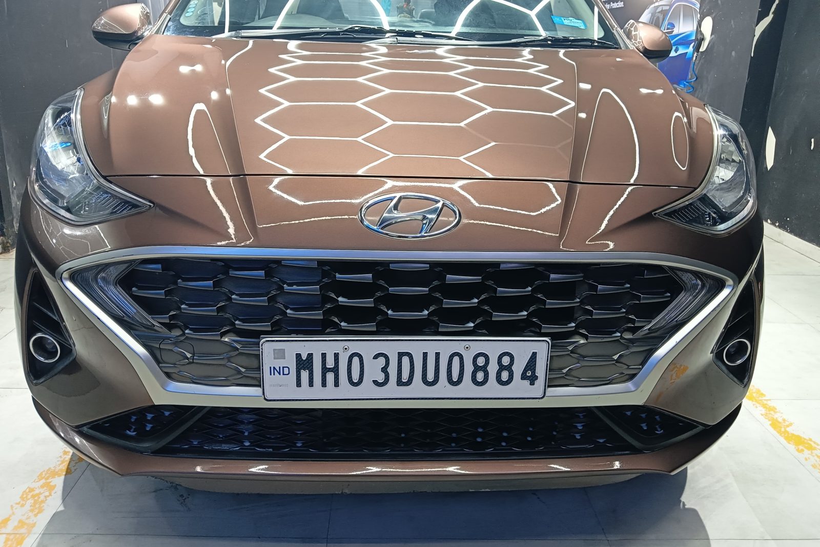 Ceramic Coating Result — Hexagon Demo Thane