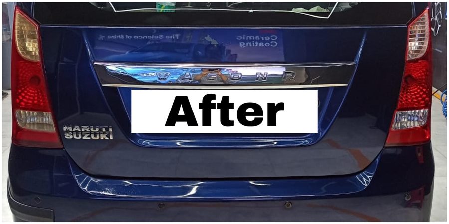 Ceramic Coating Result — Maruti WagonR Thane