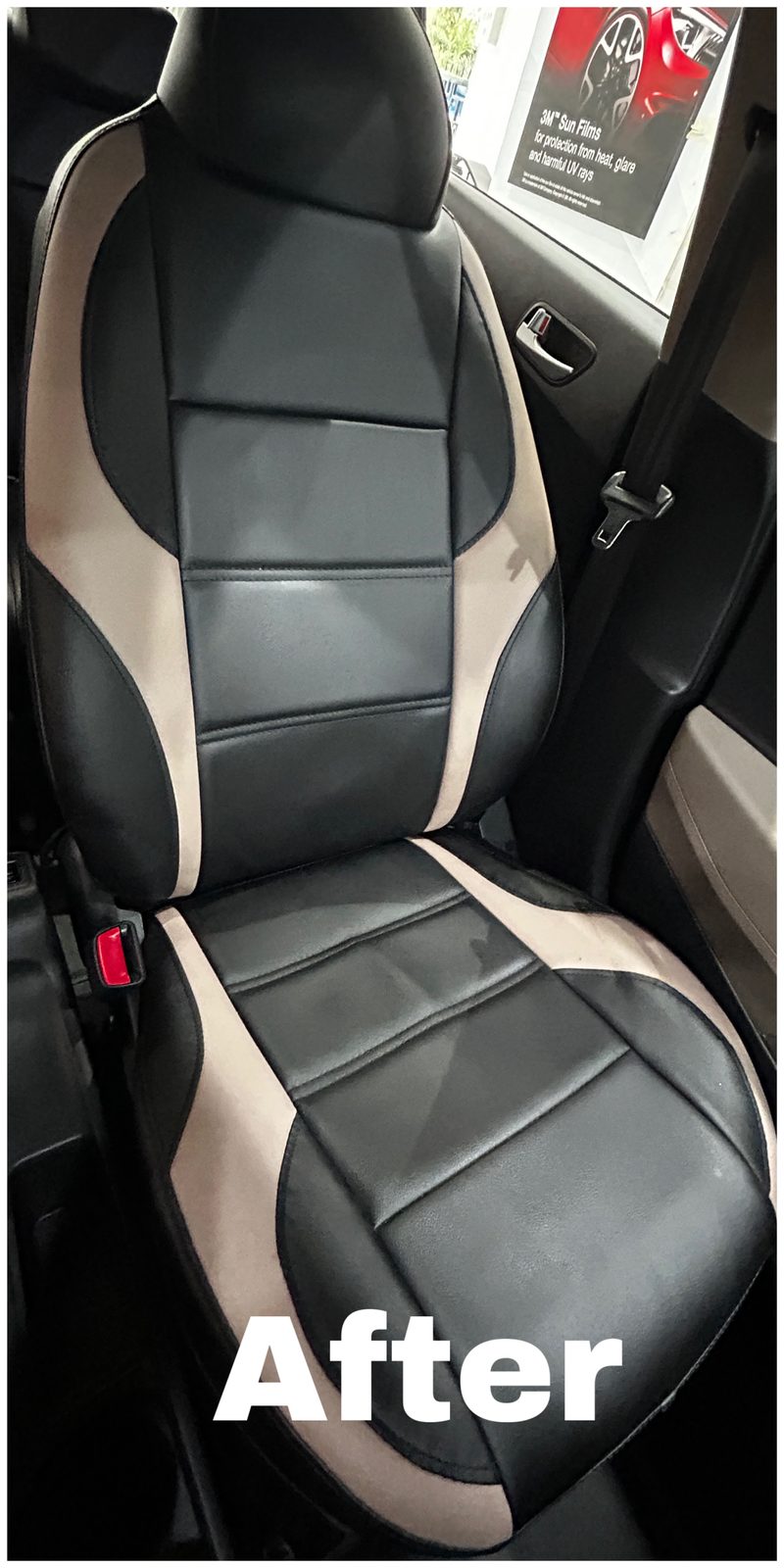 Interior Detailing Result — Front Seat Restoration Thane