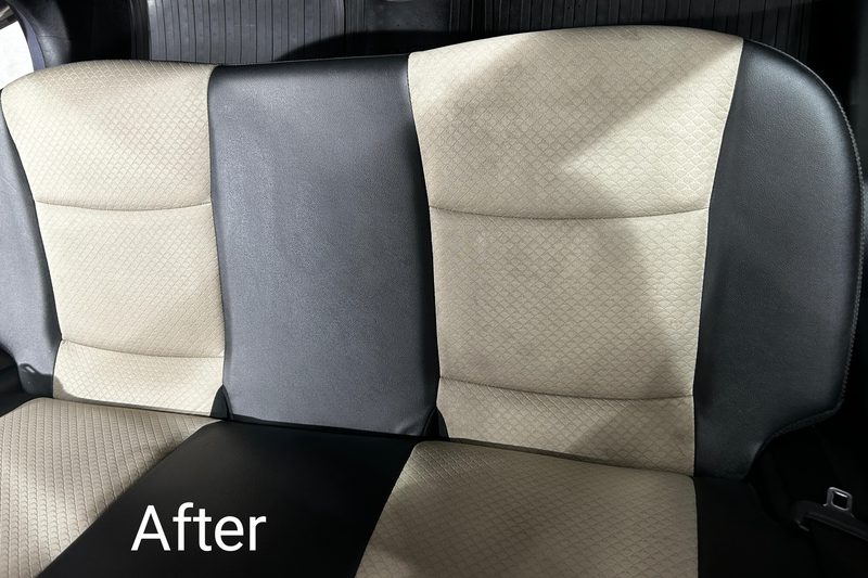 Interior Detailing Result — Rear Seat Restoration Thane
