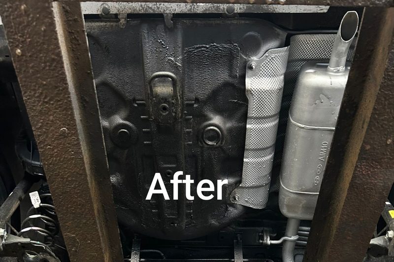Anti-Rust Underbody Coating — After Treatment Thane
