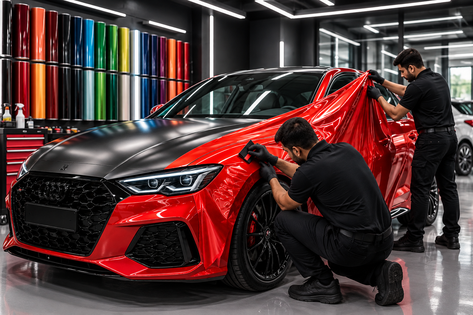 3M Car Wrap Installation